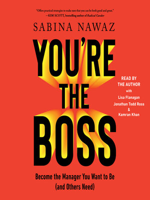 cover image of You're the Boss